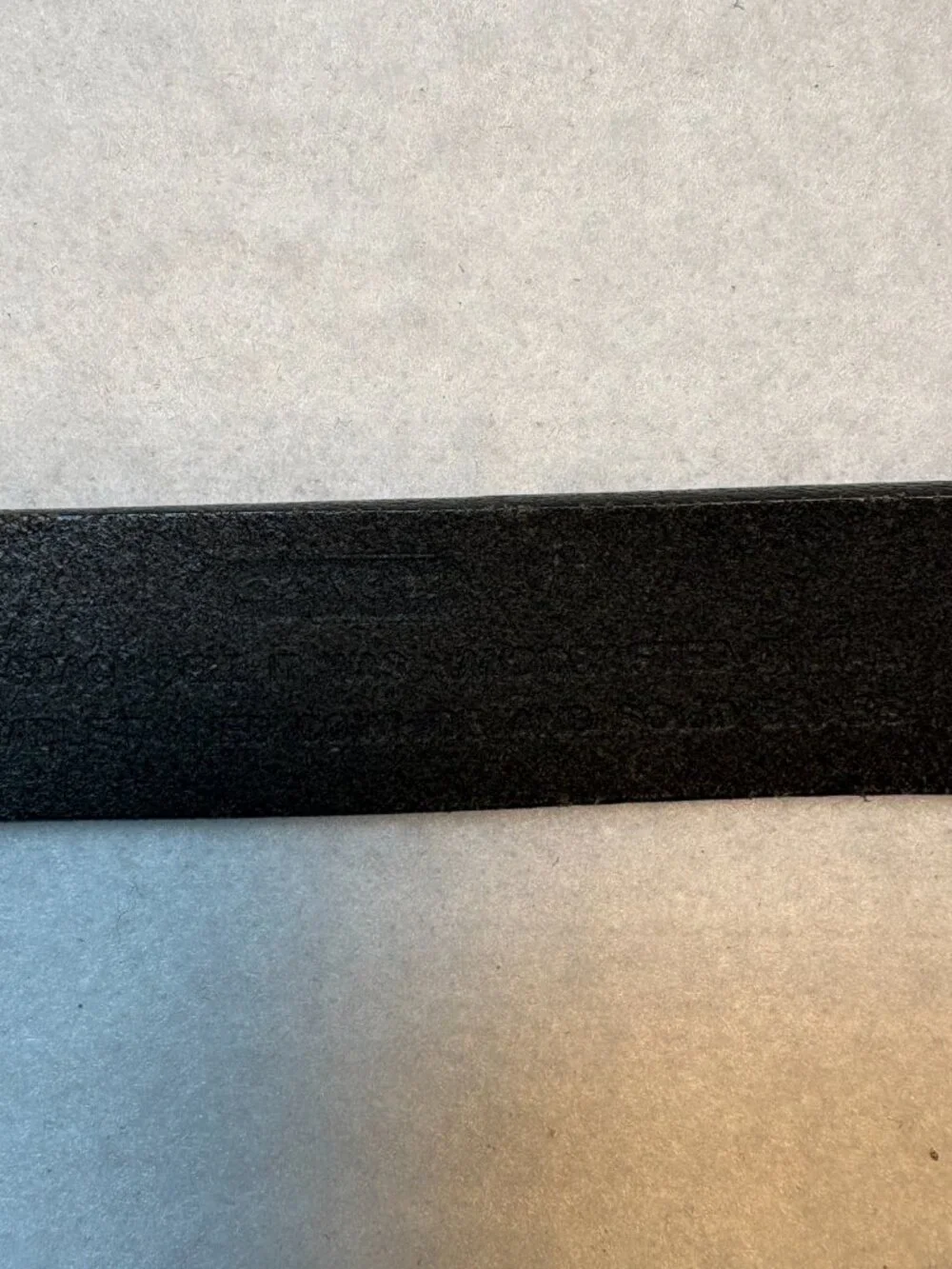 Coach Women's Black Leather Belt 6545 Silver Square Buckle Y2K Luxury Small